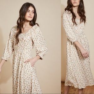 Birdie midi dress, maternity and nursing friendly